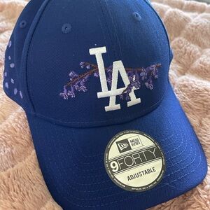 New Era Blue 9FORTY Cap with LA Logo